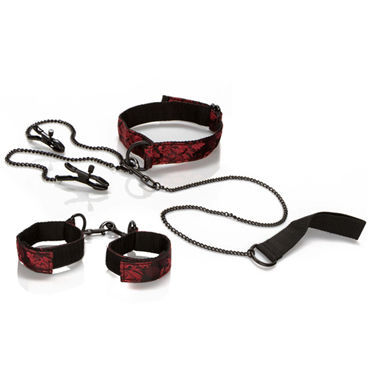 California Exotic Scandal Submissive Kit, черно-красный — фото 2