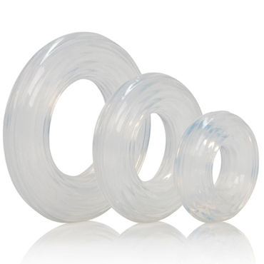 California Exotic Premium Silicone Ring, прозрачное — фото 2