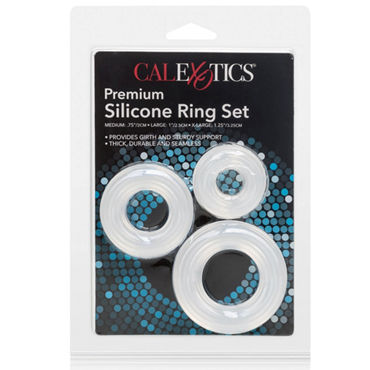 California Exotic Premium Silicone Ring, прозрачное — фото 3