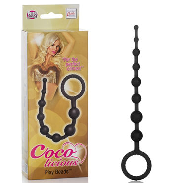 California Exotic Coco Licious Play Beads, черная — фото 1