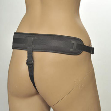 Kanikule Strap-on Harness Anatomic Thong, черные - Трусики с креплением vac-u-lock - купить в секс шопе