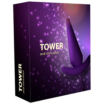 RestArt Tower, фиолетовый, Анальный стимулятор и другие товары RestArt с фото
