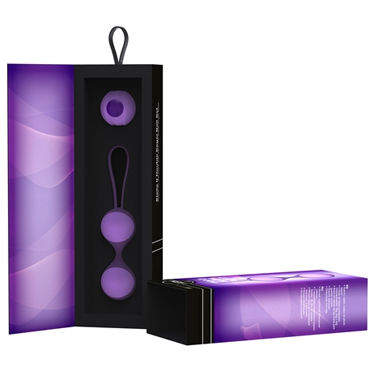 Jopen Key Stella II, фиолетовый, Три вагинальных шарика с эластичным держателем и другие товары Jopen с фото