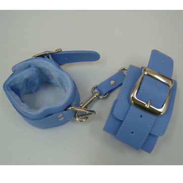 Sitabella наручники голубой, С подкладкой из искусственного меха