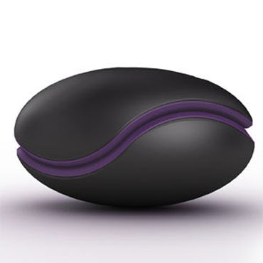 Zini Deux, черно-фиолетовый, Эргономичный точечный вибромассажер