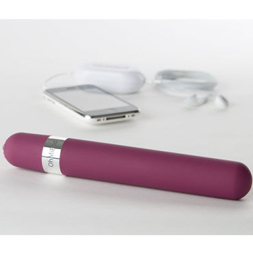 OhMiBod Freestyle Plum, фиолетовый - Вибратор с возможностью выбора ритма - купить в секс шопе