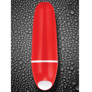 NS Novelties Lustre, красный - Водонепроницаемый мини-вибратор - купить в секс шопе
