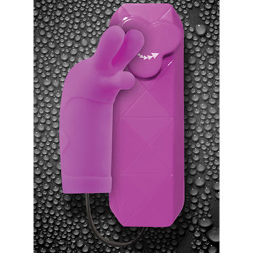 NS Novelties Trois, фиолетовый - Стильный клиторальный вибратор - купить в секс шопе