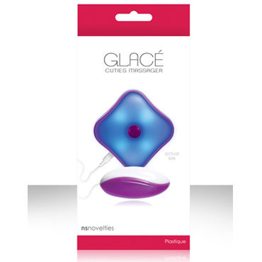 NS Novelties Glace Cuties, фиолетовый, Виброяйцо со светящимся пультом