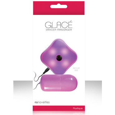 NS Novelties Glace Dancer, розовый, Стильное виброяйцо, 7 режимов работы
