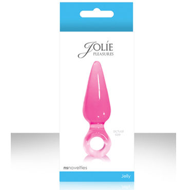 NS Novelties Jolie, розовый, Анальная пробка очень маленького размера
