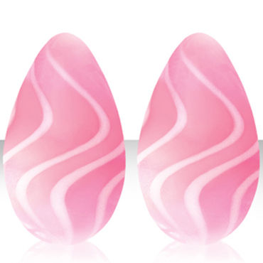 NS Novelties Crystal Kegel Eggs, розовый - фото, отзывы