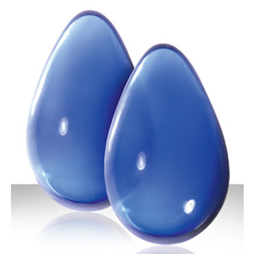 NS Novelties Crystal Kegel Eggs, голубой - фото, отзывы