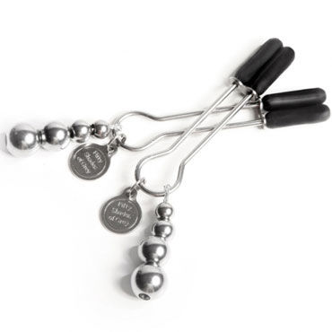 Fifty Shades of Grey Adjustable Nipple Clamps - фото, отзывы