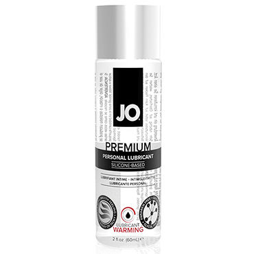 JO Premium Lubricant Warming, 60 мл, Возбуждающий лубрикант на силиконовой основе