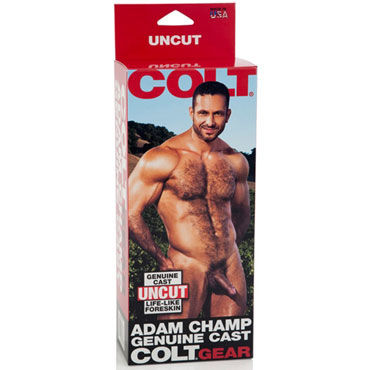 California Exotic Colt Adam Champ Cock - Реалистичный фаллоимитатор на присоске - купить в секс шопе