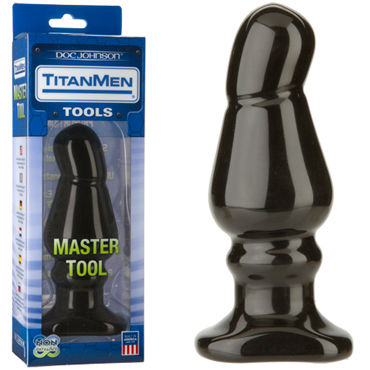 Doc Johnson Titanmen Master Tool # 5, Анальная пробка анатомической формы