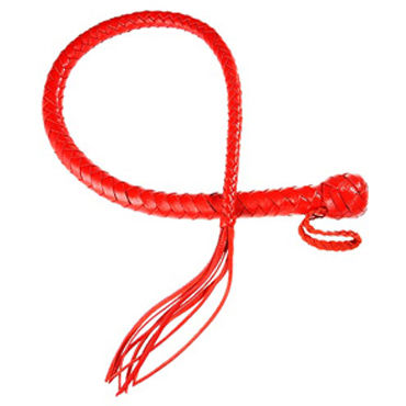 Sitabella Змея, красная, Плеть с жесткой рукояткой