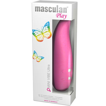 Masculan Mini Vibe Ultra, розовый, Небольшой водонепроницаемый вибратор