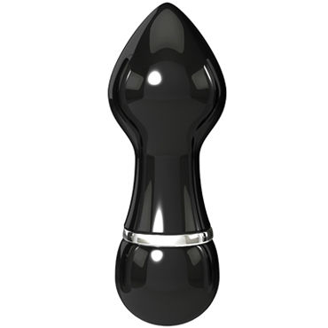 Pipedream Pure Aluminium Black Small - Эксклюзивный вибратор небольшого размера - купить в секс шопе