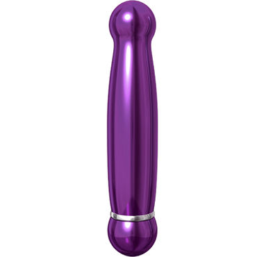Pipedream Pure Aluminium Purple Medium - Эксклюзивный вибратор среднего размера - купить в секс шопе