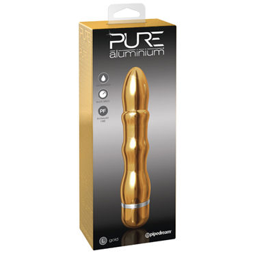 Pipedream Pure Aluminium Gold Large — фото 1