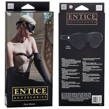 California Exotic Entice Eye Mask - Закрытая маска на глаза - купить в секс шопе