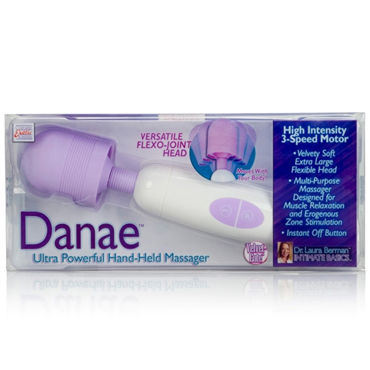 California Exotic Danae Hand Held Massager - Универсальный мощный вибромассажер - купить в секс шопе