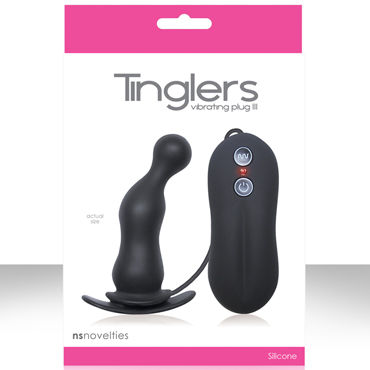 NS Novelties Tinglers Plug III, черный — фото 1