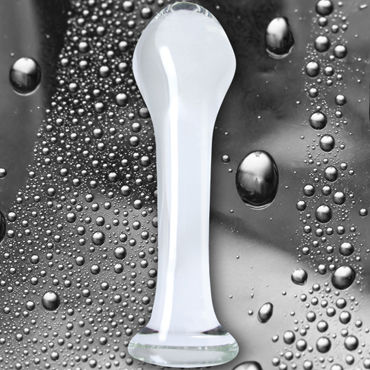 NS Novelties Crystal Droplets, прозрачный - Анальная пробка с большой головкой - купить в секс шопе