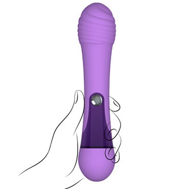 Jopen Key Virgo, фиолетовый, Стильный вибромассажер для тела и другие товары Jopen с фото