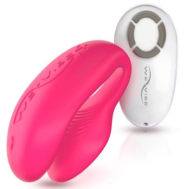 We-Vibe 4 Plus, розовый - Вибратор для пар с уникальным беспроводным управлением - купить в секс шопе