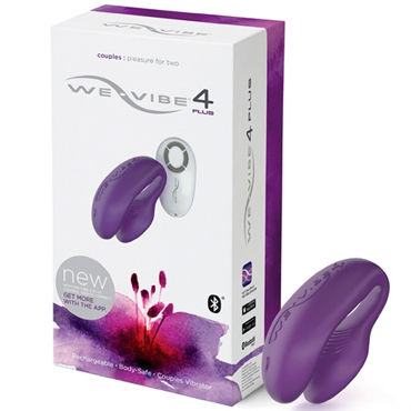 Новинка раздела Секс игрушки - We-Vibe 4 Plus, фиолетовый