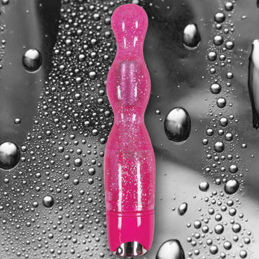NS Novelties Starlight Gems Libra, розовый - Стильный мультискоростной вибратор - купить в секс шопе