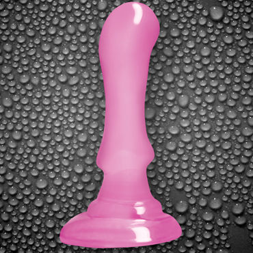 NS Novelties Fusion Pleasure Dongs, розовый - Фаллоимитатор-насадка к страпону - купить в секс шопе