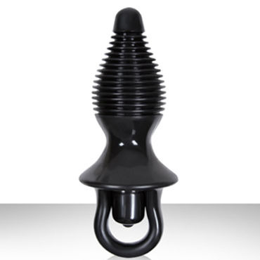 NS Novelties Pinnacle Vibrating Pleasure Plug, черный - фото, отзывы