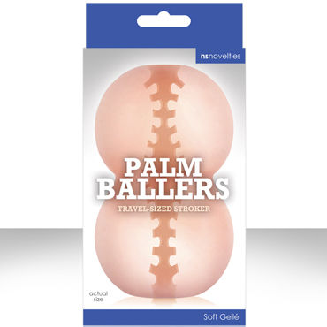 NS Novelties Palm Ballers, телесный, Супер мягкий мастурбатор