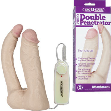 Doc Johnson Double Penetrator, Анально-вагинальная вибро-насадка
