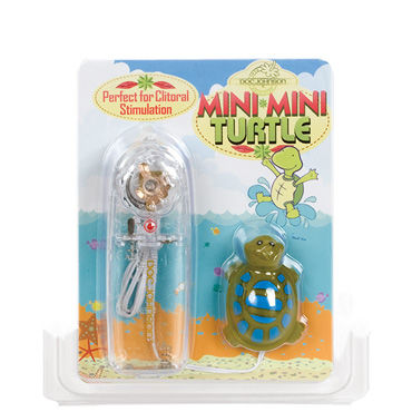 Doc Johnson Mini Turtle - Стимулятор для клитора в форме черепашки - купить в секс шопе