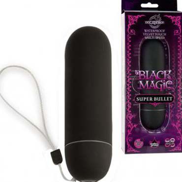 Doc Johnson Black Magic Super Bullet — фото 1