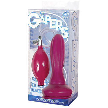 Doc Johnson Gapers Inflatable Plugs - Расширяющаяся анальная пробка - купить в секс шопе