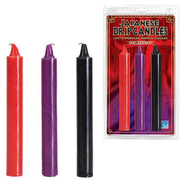 Doc Johnson Japanese Drip Candles, Свечи для эротических игр