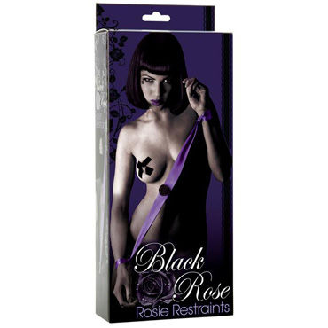 Doc Johnson Black Rose Rosie Restraints — фото 3