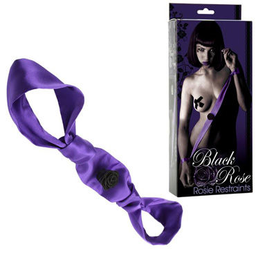 Doc Johnson Black Rose Rosie Restraints — фото 1