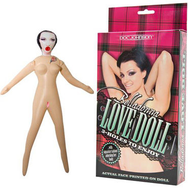 Doc Johnson Belladonna Love Doll, Кукла с тремя отверстиями