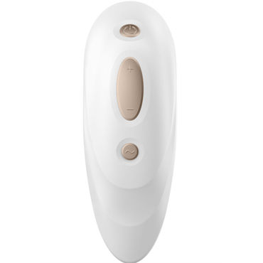 Satisfyer Pro Plus Vibration, белый, Вакуум-волновой бесконтактный стимулятор клитора с вибрацией и другие товары Satisfyer с фото