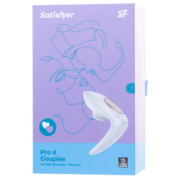 Satisfyer Pro 4 Couples, белый - фото 7