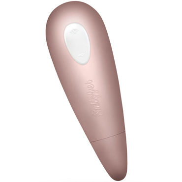 Satisfyer Number One, золотисто-розовый, Вакуум-волновой бесконтактный стимулятор клитора и другие товары Satisfyer с фото