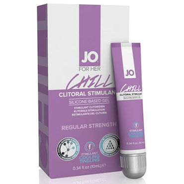 JO Clitoral Gel Chill, 10 мл, Стимулирующий гель для клитора, мягкого действия