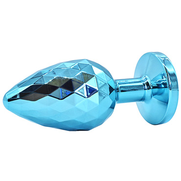 Kanikule Алюминивая анальная пробка Medium, голубая